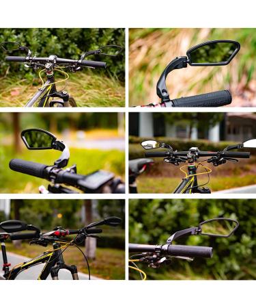 HD Bicycle Rearview Mirror - Adjustable 360 Left Handlebar Mirror for e-Bikes Foldable Bikes & E-Scooters - Shop Internationally - Buy Online on GoSupps.com