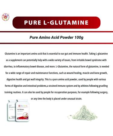 Pure L-Glutamine Powder - Premium Amino Acid for Optimal Health | Shakra Health - Buy Online on GoSupps.com