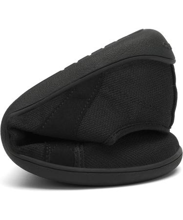 SAGUARO Unisex DuckStride Knit Barefoot Shoes - Wide Toe Box Zero-Drop Sole 38 EU Oil Black | International Shipping Available - Buy Online on GoSupps.com
