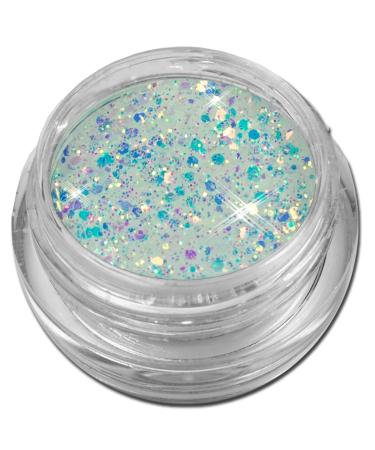 Glamour Mix Glitter Glitter Powder White Iridescent Nail Art 006
