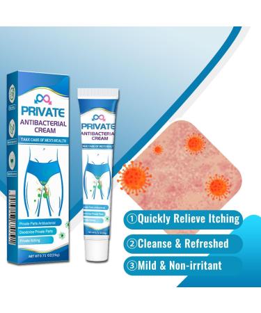  MagiSel Men's Intimate Antibacterial Cream Anti-Itch Cream for Intimate Areas Soothing Care Inside the Skin - Buy Online on GoSupps.com
