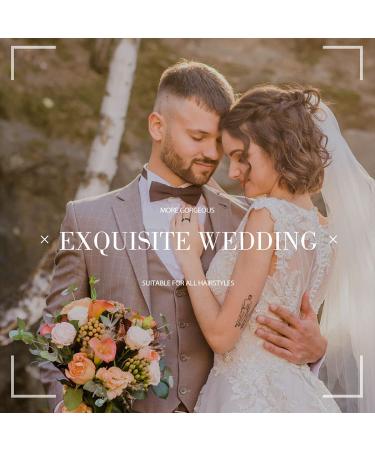 Yean Gold Leaf Wedding Headband for Bridesmaid and Flowergirls - 15.7 Inches - Buy Online on GoSupps.com