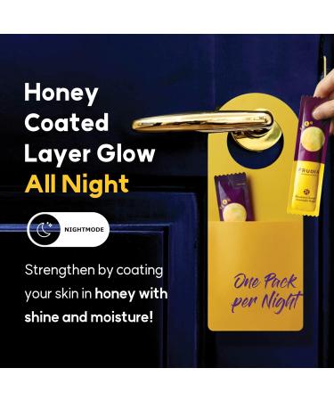 FRUDIA WELCOS Blueberry Honey Overnight Face Mask | Hydrating Korean Skin Care | Pack of 20 for Parched Skin - Buy Online on GoSupps.com