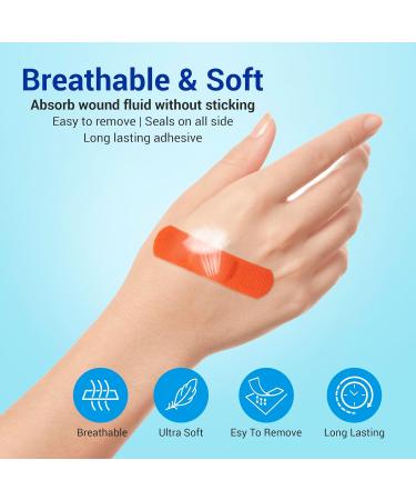 Buy Ourmed Universal Paving Wound Strips | Flexible Latex-Free Bandages for Cuts & Grazes - 100 Count in Bright Colors - Buy Online on GoSupps.com