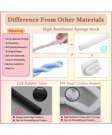 Buy Locken Sponge - Heatless Curling Sponge Curlers for Long & Medium Hair | DIY Styling Tool - Buy Online on GoSupps.com