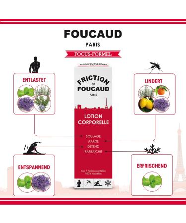 Foucaud Body Lotion Duo 2x500ml - Glass Bottles with Concentrate Essential Oils for Tone Freshness & Well-Being - International Shipping Available - Buy Online on GoSupps.com