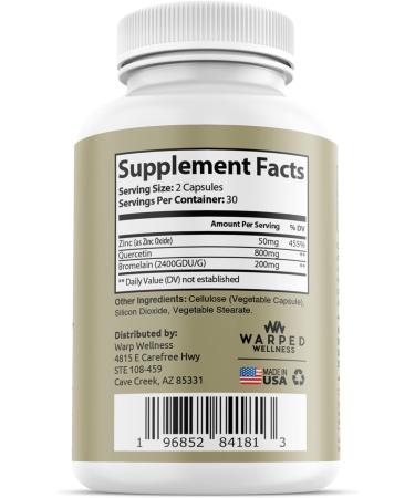 Warped Wellness Women's Allergy & Immune Support Supplement - Female Sinus & Nasal Relief Vitamin - Clear Goddess - Buy Online on GoSupps.com