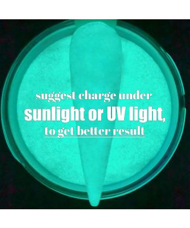 Glow in the Dark White Acrylic Nail Powder - 1OZ for French Nail Art | International Shipping - Buy Online on GoSupps.com