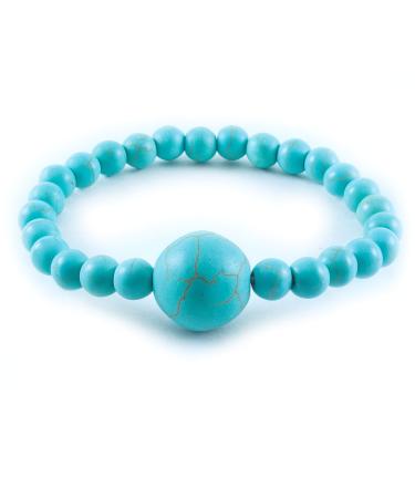 Cease Sickness Anti Nausea Wristband Relief for Motion Sickness and Morning Sickness Acupressure Wristband Push Bead Into Wrist Seasickness Car Sickness Helps Vertigo Relieves Dizziness Turquoise