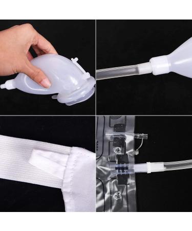 Buy Reusable Silicone Urine Collector - Wearable Catheter Bags for Men & Women | Easy to Clean Incontinence Solutions for Elderly & Bedridden - Buy Online on GoSupps.com