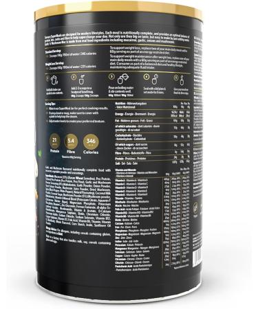 The Protein Works Savoury SuperMeals Vegan & High Protein Garlic 'n' Mushroom Mac 900g - 10 Meals - Buy Online on GoSupps.com