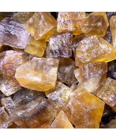 Crystal Rough Specimen Healed Natural Yellow Purple Fluorite Rough Quartz Crystal Reiki Crystals Specimen Diffuse Stone Fish Tank Ornament As a Gift (Size : 50g) - Buy Online on GoSupps.com