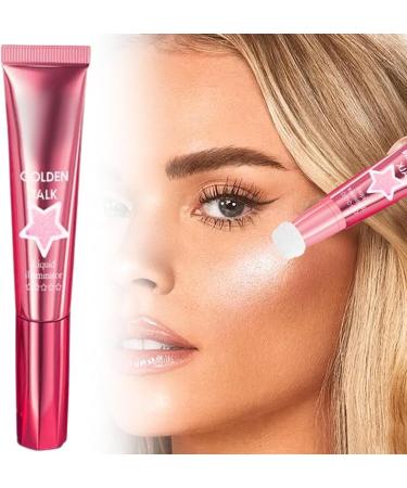 Shimmering face highlighter liquid highlighter makeup | Lightweight 18ml moisturizing makeup highlighter | Long-lasting moisturizing makeup highlighter for a radiant glow - Buy Online on GoSupps.com
