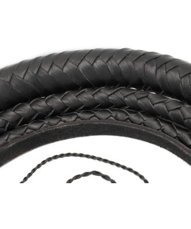 6ft Ardour Crafts Leather Bullwhips - Real Cowhide Equestrian Crops (Pack of 6) - Buy Online on GoSupps.com