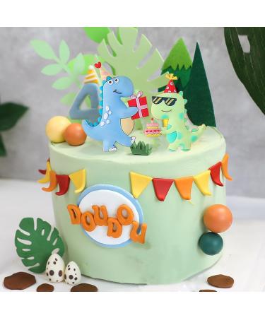6Pcs Dinosaur Cake Toppers - 3D Dinosaur Cake Decorations Cake Decorations for Boys Dinosaur Birthday Decorations Dinosaur Decorations Dinosaur Party Decorations Dinosaur Party Birthday (6) - Buy Online on GoSupps.com