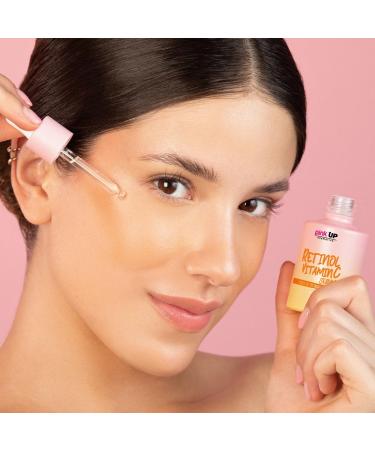PINK UP Retinol and Vitamin E Serum | Vitaminc C Serum | Face Serum | Reduces and prevents blemishes on facial skin | Lightens the skin | Model PKSK08 - Buy Online on GoSupps.com