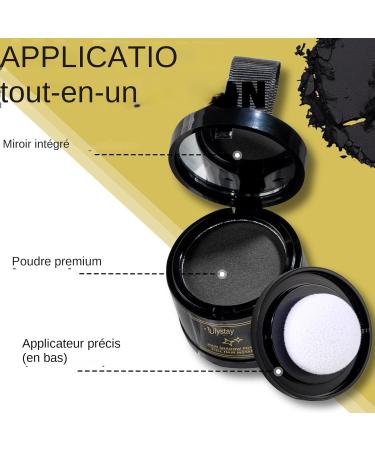  G n rique 4g Root Concealer Powder Fast Coverage for Gray Hair | Waterproof Hair Dye Sweat-Resistant Hair Decoration for Women and Men - Buy Online on GoSupps.com