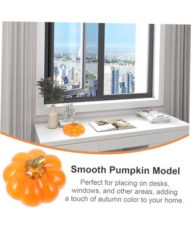 Amosfun Hand Blown Glass Pumpkin Fall Decoration Fake Pumpkin Mini - Buy Online on GoSupps.com