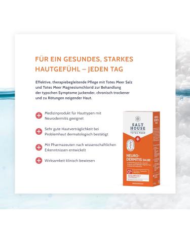 Salhouse Totes Sea Therapy Ointment for Neurodermatitis - Clinically Tested Relief for Itchy Dry Red Skin - 75ml - Buy Online on GoSupps.com