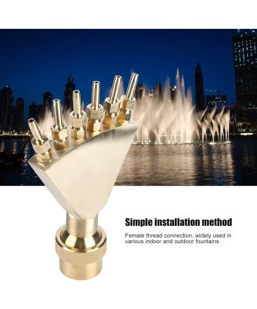 Swimming Pool Fountain Nozzle 1.5 DN40 | Adjustable Water Spray Head for Garden & Pool SPA - Enhance Your Outdoor Space - Buy Online on GoSupps.com