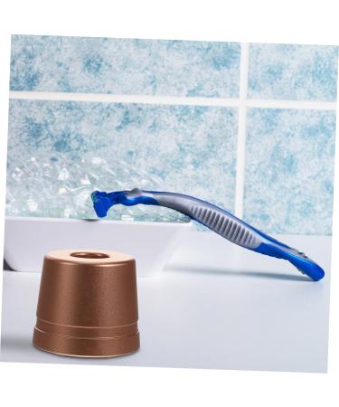 Subsofan Razor Base - Premium Storage Holder for Men's Razors | Durable Alloy & Rose Gold Design - Buy Online on GoSupps.com