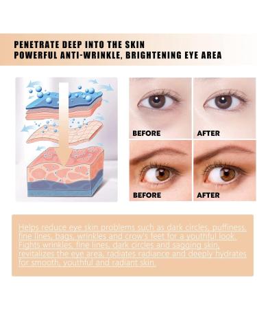 Eye Cream Anti Wrinkle Eye Cream to Brighten Revive and Refresh Anti Ageing Cream to Reduce Fine Lines and Dark Circles Rejuvenating Eye Care - Buy Online on GoSupps.com