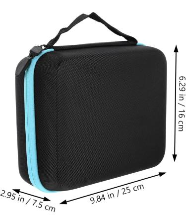 Essential Oil Travel Bag - Organizer for Bottles & Eva Nail Polish Stands | Versatile Storage Solutions - Buy Online on GoSupps.com