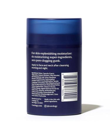 Curology Cream Moisturizer Rich Hydrating Face Lotion for Dry Skin with Shea Butter and Hyaluronic Acid 1.7 fl oz - Buy Online on GoSupps.com