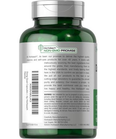 Horb ach Dong Quai Capsules | 1000mg | 150 Count | Non-GMO and Gluten Free Supplement | Traditional Herb - Buy Online on GoSupps.com