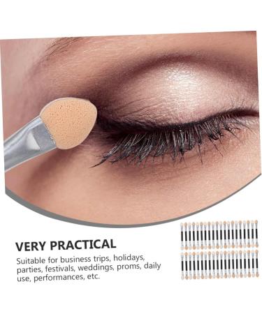 Outanaya 40pcs Latex Eye Shadow Stick Cosmetic Brush Kit Makeup Brush Tool Makeup Applicator Eyeshadow Sponge - Buy Online on GoSupps.com
