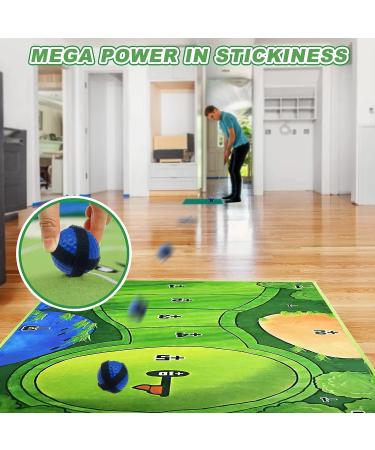 Casual Golf Game Set with Sticky Playing Mat and Golf Balls - Perfect for Home, Office, Family Fun - Includes Chipping Mat and Carrying Bag - Buy Online on GoSupps.com