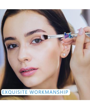 Cartoon Theme Stitch Makeup Brush Set 5Pcs with Storage Bag - Ideal Face Cosmetic Brushes for Eyes, Cheeks, and Lips - Perfect Birthday Gift for Women and Girls (Style 1) - Buy Online on GoSupps.com