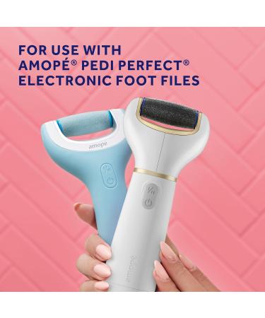 Amope Pedi Perfect Extra Coarse Rollers - 2 Count | Foot File Refills for Hard & Dead Skin - Buy Online on GoSupps.com