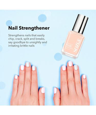 Sozge Nail Strengthener & Growth Treatment Cream - Hard as Hoof Formula for Damaged, Thin & Weak Nails 0.5 oz - Buy Online on GoSupps.com