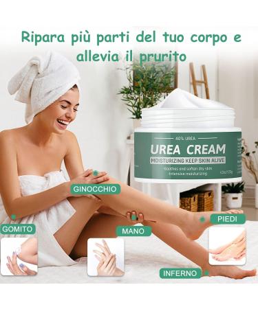 Urea Cream 40% For Feet Foot Cream/Lotion For Cracked Heels Ultra Rough Dry Calloused Feet Softening Rough Skin On Feet Foot Cream Skin Care with Glycerin Jojoba for Men/Women 4.3 oz - Buy Online on GoSupps.com