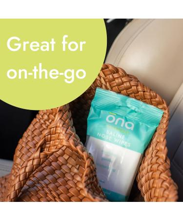 Ona Renewals Saline Nose Wet Wipes, Hydrates and Soothes, Made with Natural Saline with Aloe, Vitamin E, Chamomile, Hypoallergenic, Fragrance Free 20 Ct (Pack of 3) - Buy Online on GoSupps.com