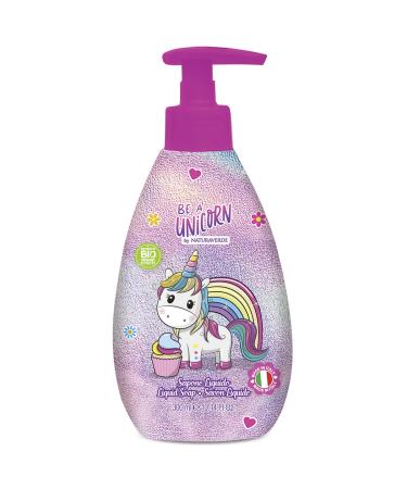 Naturaverde Naturaverde | Kids - Be a Unicorn - Liquid soap for children children's soap with shea butter and cornflower extract organic hand soap 300 ml