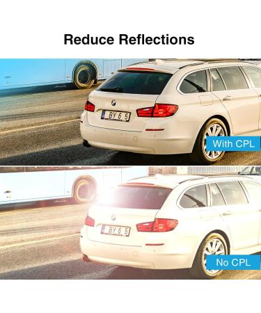 VIOFO CPL Filter: Anti-Glare Circular Polarizing Lens for A229/A139/A139Pro/T130/WM1 Dash Cam - Buy Online on GoSupps.com