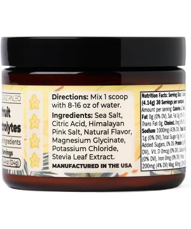 Santa Cruz Paleo Electrolytes - Starfruit - 4.4 Oz. - 30 Servings - Buy Online on GoSupps.com