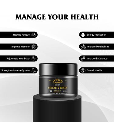 sundpik Shilajit Pure Himalayan Organic Resin Helps Increase Vitality and Overall Well-being Shilajit - Buy Online on GoSupps.com