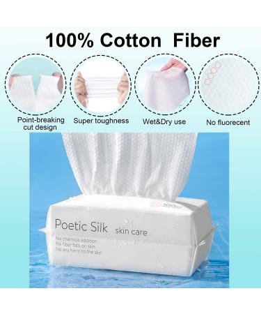 Disposable Extra Thick Facial Towels - Soft and Gentle for Sensitive Skin 4 Pack | Ideal for Dry & Wet Use - Buy Online on GoSupps.com