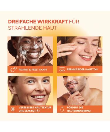 PLANTIFIQUE Korean Vitamin C Face Massage Serum and Kojic Acid Soap for Hyperpigmentation 320g - Buy Online on GoSupps.com