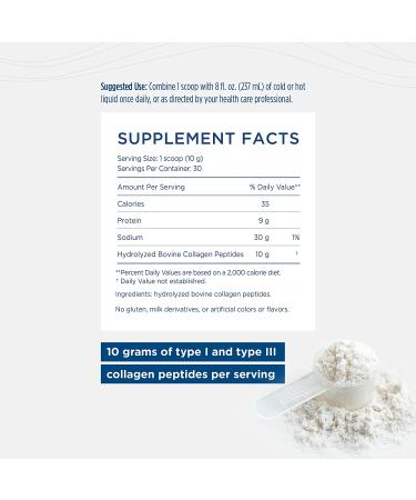 Nordic Naturals Beauty Collagen Peptides Unflavored 10.6 oz - Enhance Skin Health - Buy Online on GoSupps.com