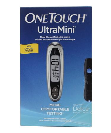 ONE TOUCH ULTRAMINI METER SLVR