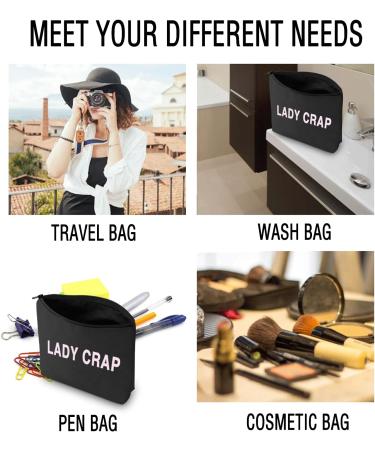JXGZSO Lady Crap Bag - Period Accessory Bag for Tampons, Sanitary Towels, Moon Cup - Gift for Women - Buy Online on GoSupps.com