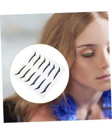 FOYTOKI 36 Pairs Glitter Eyeliner Eye Line Strip Double Sided Eyelid Tape Double Side Tape Instant Sticker - Buy Online on GoSupps.com