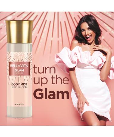 Be'llaVita Luxury Senorita & Glam Body Spray Mist Perfume Combo with Long Lasting Refreshing Floral & Fruity Fragrance Scent of Jasmine for Women 150 ML Each - Buy Online on GoSupps.com