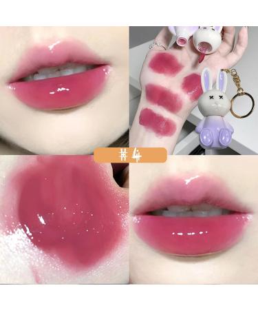 3 Colors Lip Tint Keychain Set - Moisturizing Non-Stick Long-Lasting Liquid Lip Stain & Gloss - Buy Online on GoSupps.com