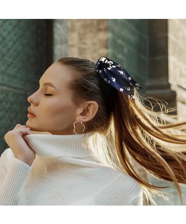 6-Piece Chiffon Ponytail Set | Satin Elastic Hair Ties & Bowknot Scrunchies for Women Girls & Children - International Shipping Available - Buy Online on GoSupps.com