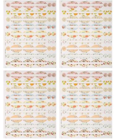 Weatherproof Oval Shaped and Round Stickers with 4 Sheets Empty Essential Oil Bottle Sticker Shaped All Purpose Labels in One Decorate Your Aromatherapy Products These Beautiful - Buy Online on GoSupps.com